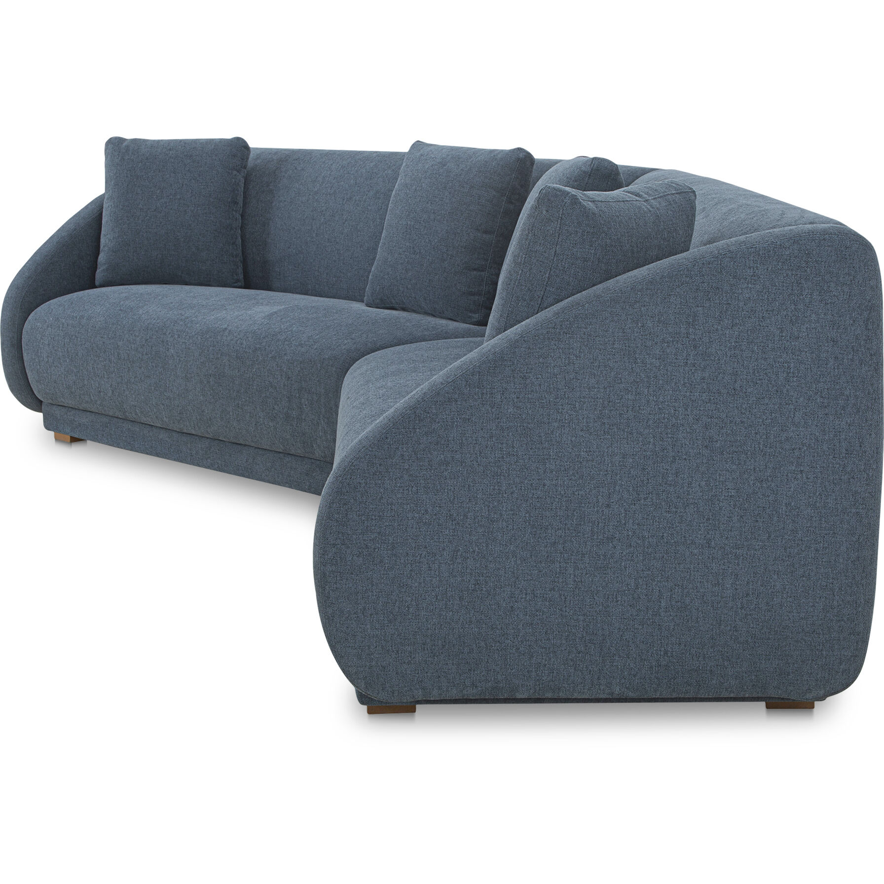 Fraser Blue Modular Sofa, 2 Piece